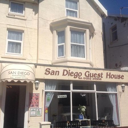 San Diego Guest House - Near Pleasure Beach Blackpool Exteriör bild